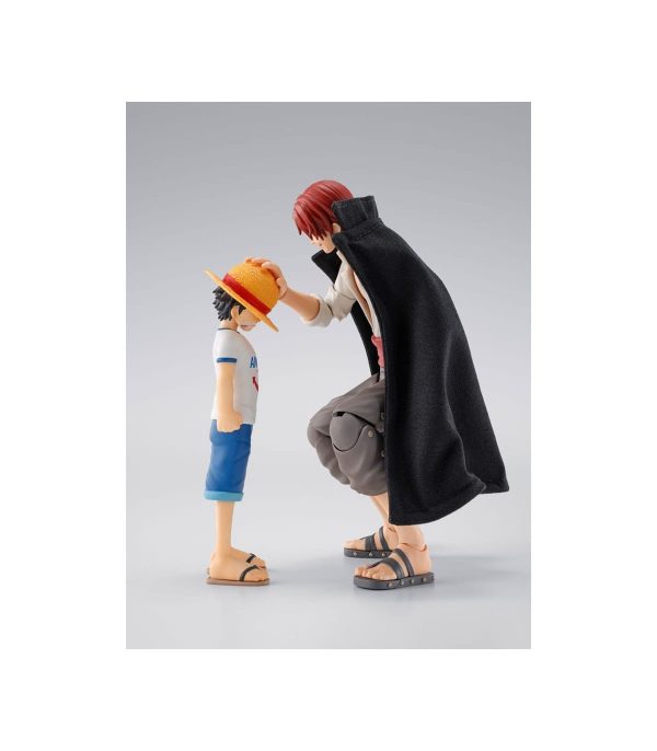 FIGURA SHANKS & MONKEY D. LUFFY CHILDHOOD ONE PIECE SH FIGUARTS