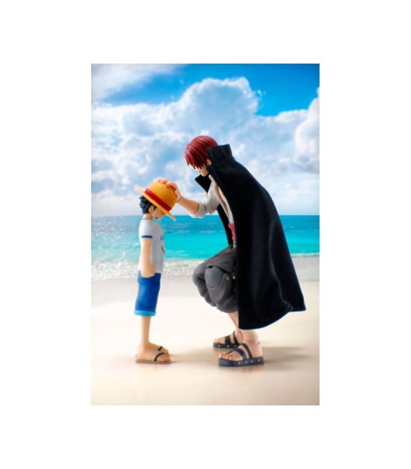 FIGURA SHANKS & MONKEY D. LUFFY CHILDHOOD ONE PIECE SH FIGUARTS - Imagen 10