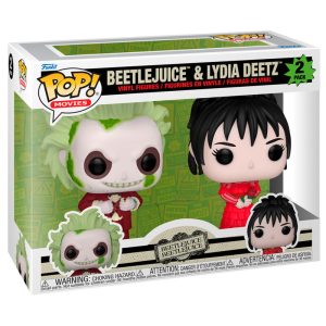 Pack de 2 figuras POP Beetlejuice 2 - Beetlejuice y Lydia Deetz en blister