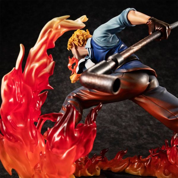One Piece Estatua PVC Excellent Model P.O.P. Sabo Fire Fist Inheritance Limited Edition 15 cm - Imagen 8