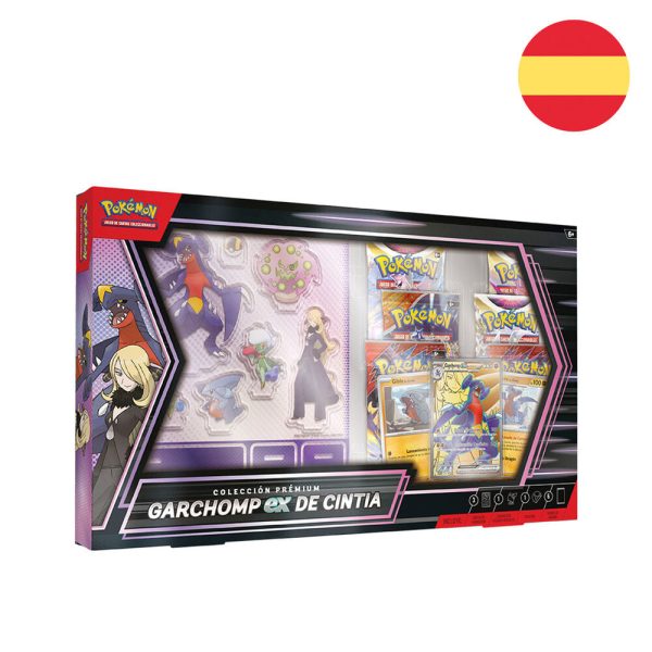 Blister Garchomp ex de Cintia en español para juego de cartas coleccionables