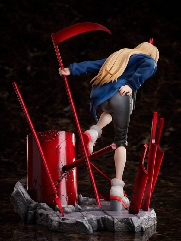 Figura Power Chainsaw Man Estatua PVC 1/7 22 CM - Imagen 5