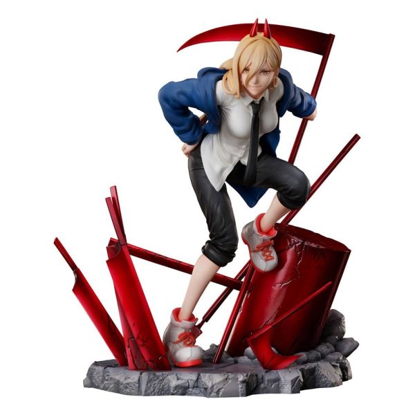 Figura Power Chainsaw Man Estatua PVC 1/7 22 CM - Imagen 10