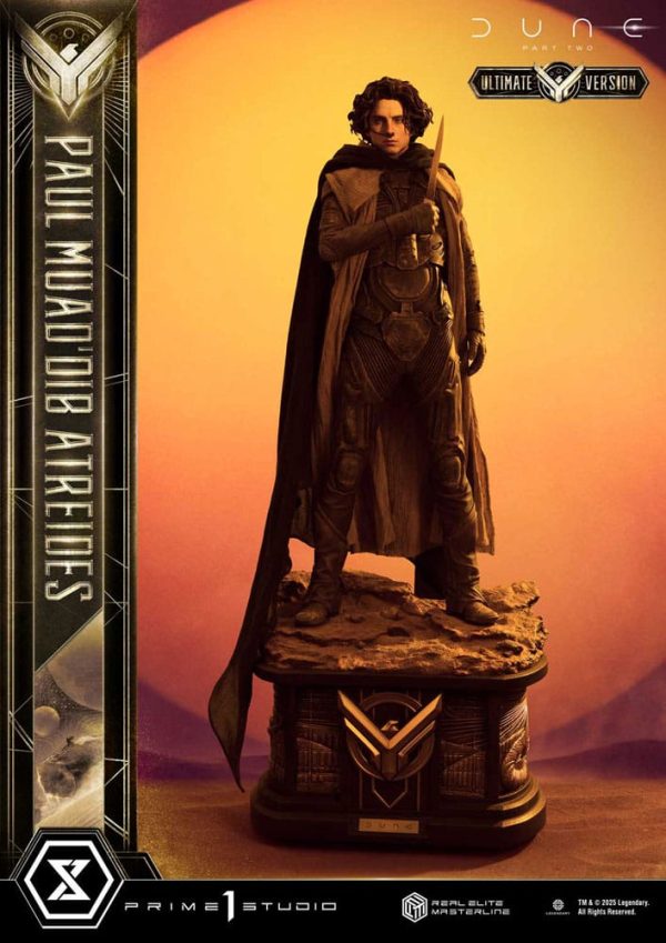 Dune: Part Two Estatua de Paul Atreides en la Serie Elite Masterline 1/3 - Versión Ultimate de 90 cm