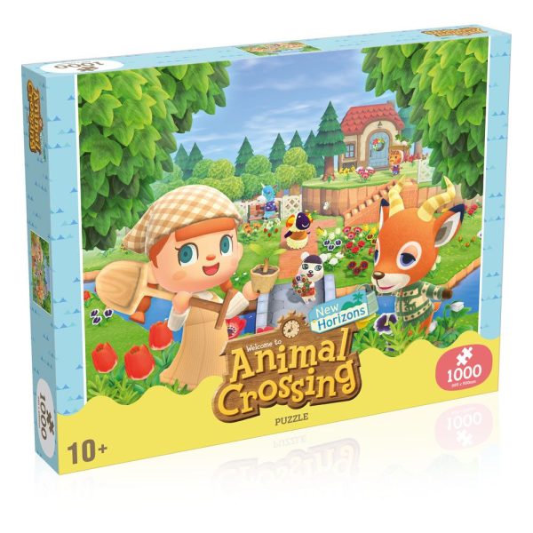 Puzzle de Animal Crossing: New Horizons con personajes (1000 piezas) - ¡Ideal para fans del juego!