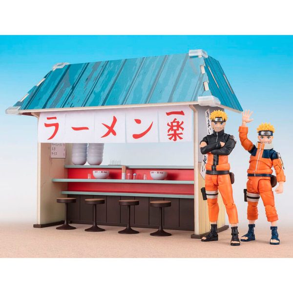 ICHIRAKU RAMEN SET 22 CM NARUTO SHIPPUDEN SH FIGUARTS - Imagen 2