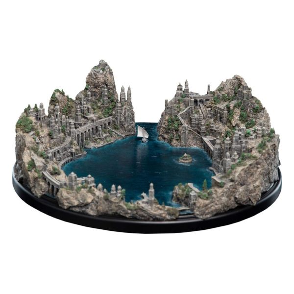Estatua de El Señor de los Anillos Grey Havens de 13 cm - ¡Ideal para los fans de la trilogía!