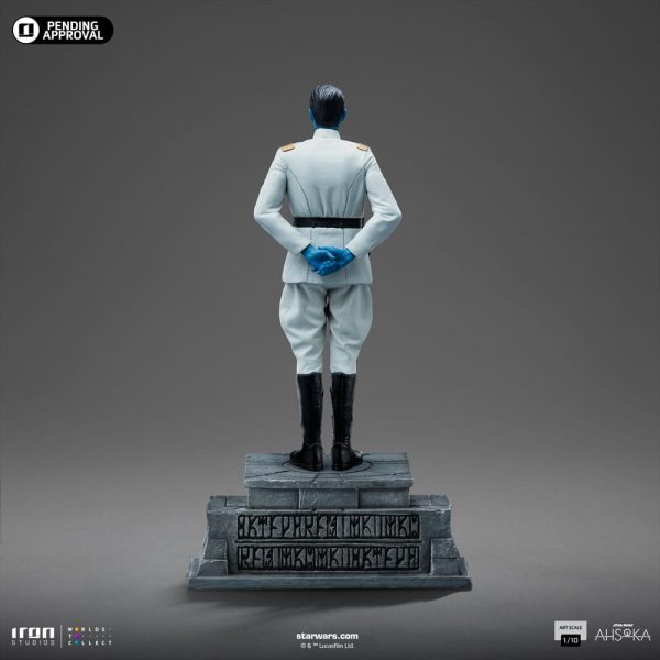 Star Wars Ahsoka Estatua 1/10 Art Scale Grand Admiral Thrawn 25 cm - Imagen 4