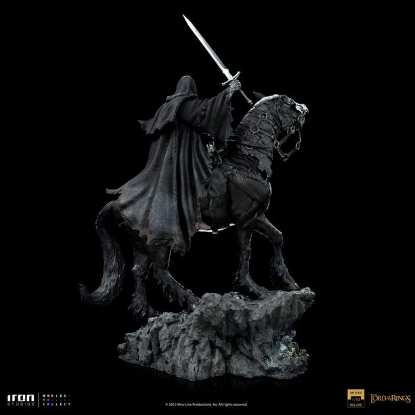 Estátua Deluxe Art Scale Nazgul a Caballo de El Señor de los Anillos en Escala 1/10 - 42 cm - Imagen 4