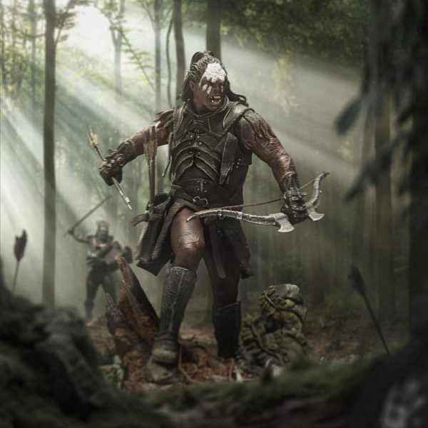 Estatua de Lurtz, líder de los Uruk-Hai en El Señor de los Anillos - Escala 1/10 (23 cm) - Imagen 2