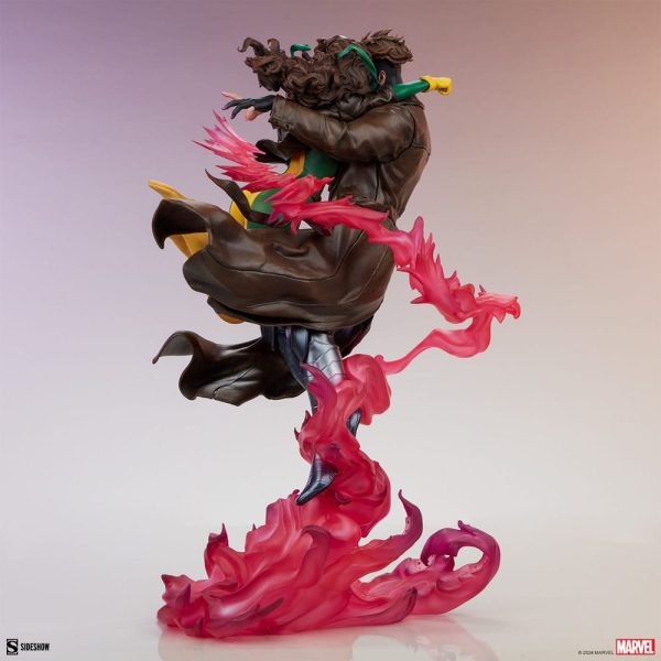 Figura de colección Marvel Rogue & Gambit de 47 cm - Edición limitada - Imagen 6