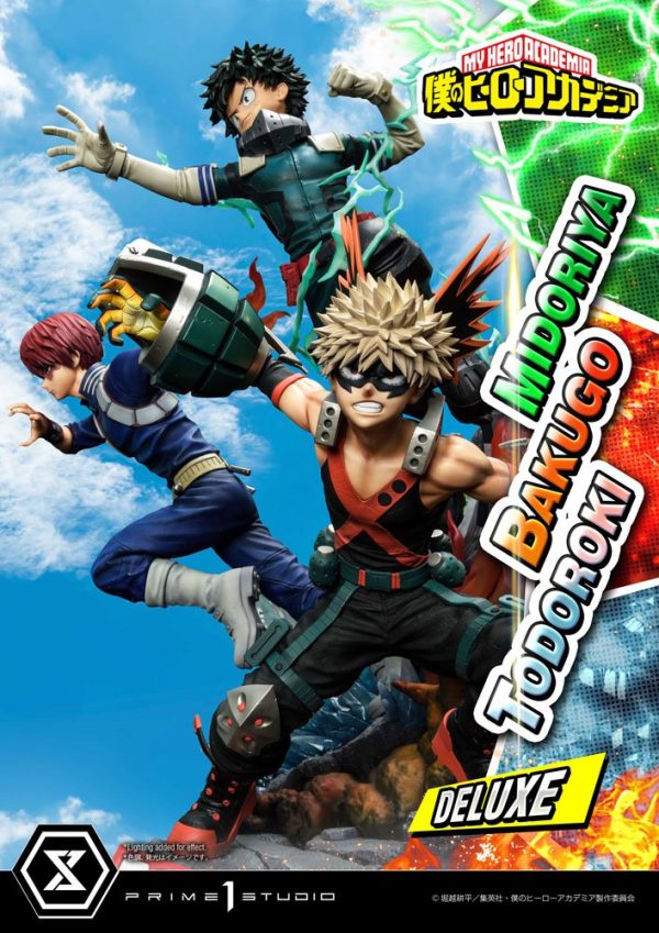 Figuras de colección My Hero Academia de Midoriya, Bakugo y Todoroki con edición de lujo y bonificaciones exclusivas - Imagen 7