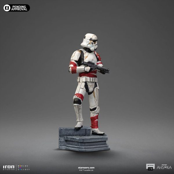 Star Wars Ahsoka Estatua 1/10 Art Scale Night Trooper 21 cm - Imagen 2