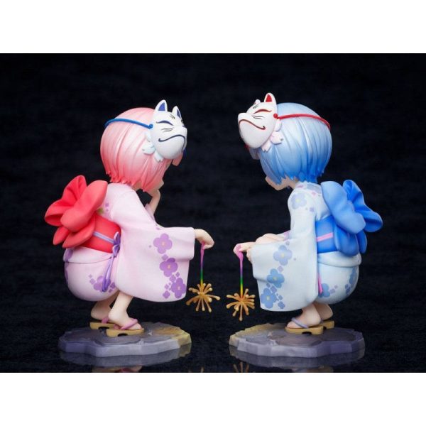 FIGURAS RAM & REM CHILDHOOD SUMMER MEMORIES VER FIG 11,5 CM RE:ZERO 1/7 SCALE - Imagen 4