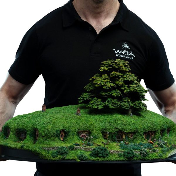 Estatua Bag End on the Hill de El Señor de los Anillos - Edición Limitada de 58 cm - Imagen 3