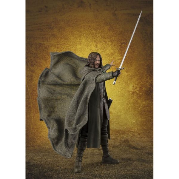 FIGURA ARAGORN THE LORD OF THE RINGS SH FIGUARTS - Imagen 3