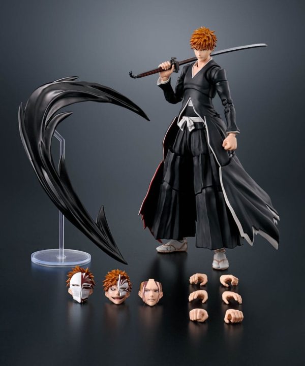 Figura de Ichigo Kurosaki de Bleach S.H. Figuarts Getsugatensho - 16 cm - Imagen 4