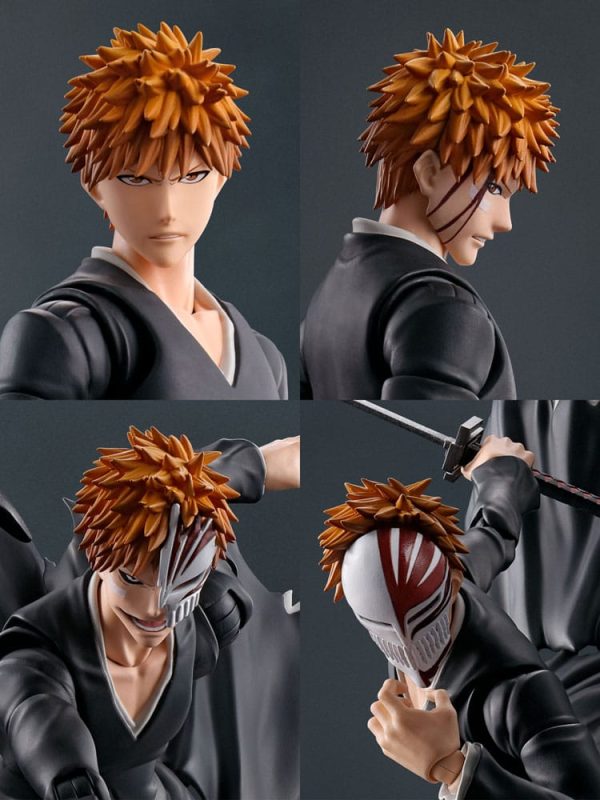 Figura de Ichigo Kurosaki de Bleach S.H. Figuarts Getsugatensho - 16 cm - Imagen 7