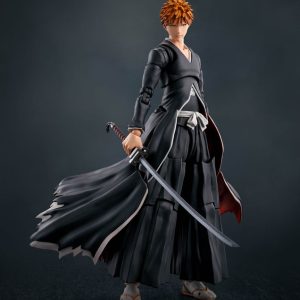 Figura de Ichigo Kurosaki de Bleach S.H. Figuarts Getsugatensho - 16 cm