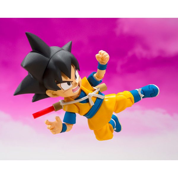 Figura S.H Figuarts Son Goku Daima Dragon Ball 7cm - Imagen 2