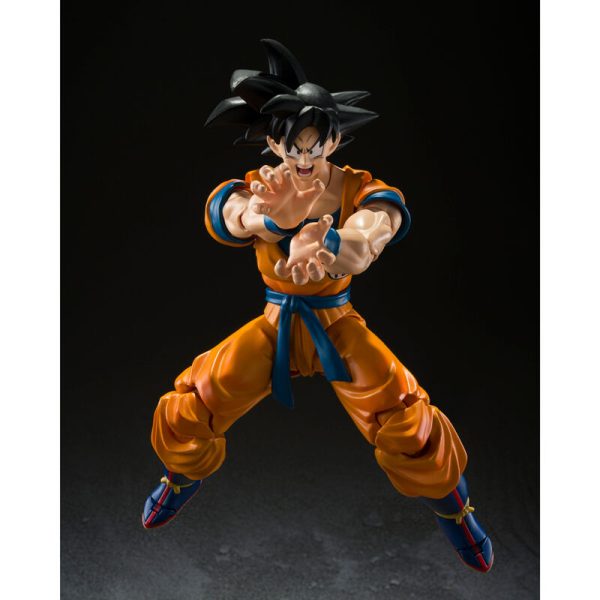 Figura SH Figuarts Son Goku Dragon Ball Super Hero Re-run 14cm - Imagen 2