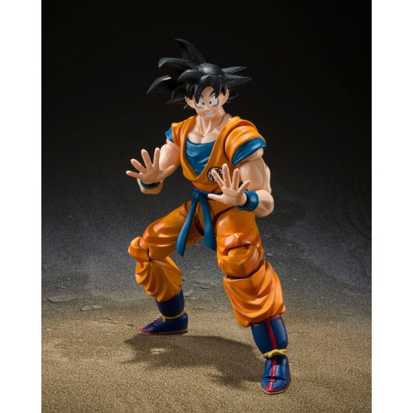 Figura SH Figuarts Son Goku Dragon Ball Super Hero Re-run 14cm - Imagen 5