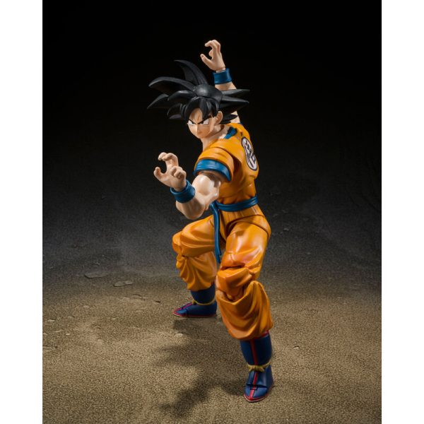Figura SH Figuarts Son Goku Dragon Ball Super Hero Re-run 14cm - Imagen 4