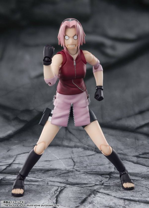 Naruto Shippuden Figura S.H. Figuarts Sakura Haruno -Inheritor of Tsunade's indominable will - Imagen 4