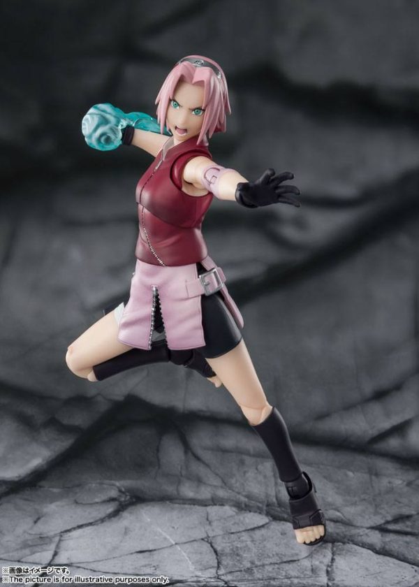 Naruto Shippuden Figura S.H. Figuarts Sakura Haruno -Inheritor of Tsunade's indominable will - Imagen 2