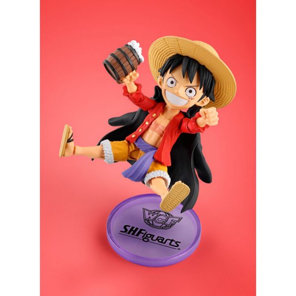 Figura S.H Figuarts Monkey D. Luffy World Collectable One Piece 7,5cm - Imagen 2