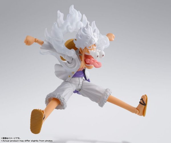 Figura One Piece S.h. Figuarts Monkey d. Luffy Gear 5 15 CM - Imagen 5