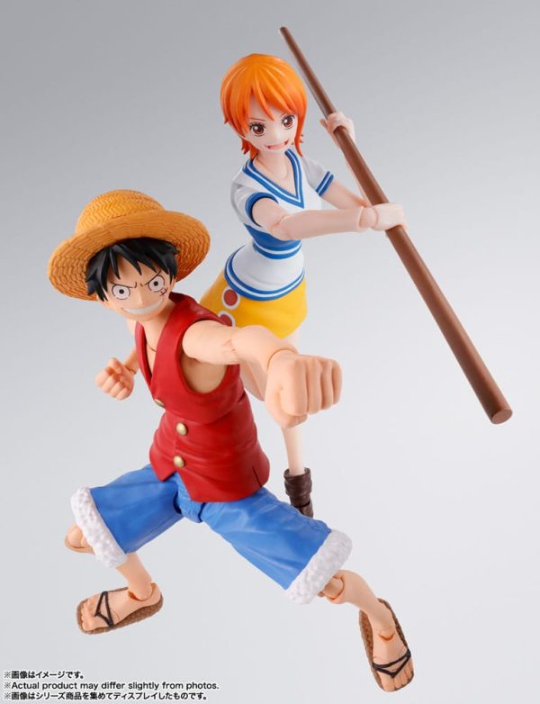 One Piece Figura S.H. Figuarts Nami Romance Dawn 14 cm - Imagen 9
