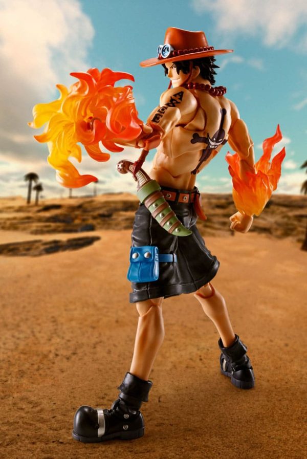 Figura One Piece S.h. Figuarts Portgas d ace -fire Fist- 15 CM - Imagen 2
