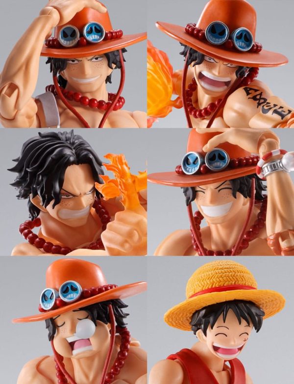 Figura One Piece S.h. Figuarts Portgas d ace -fire Fist- 15 CM - Imagen 4