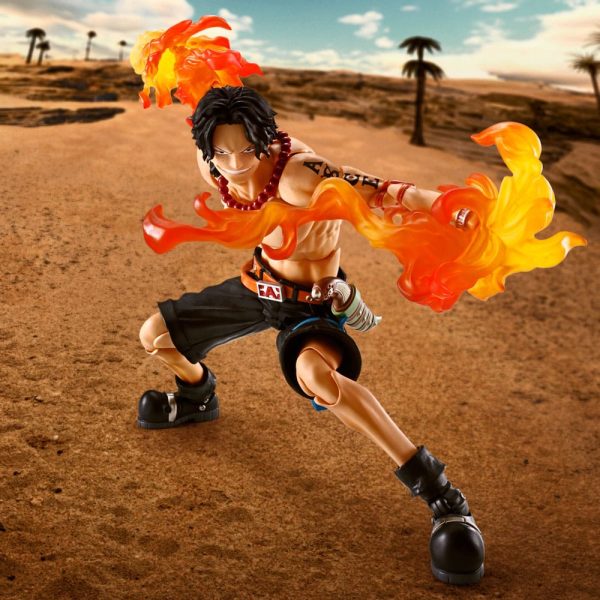 Figura One Piece S.h. Figuarts Portgas d ace -fire Fist- 15 CM - Imagen 9