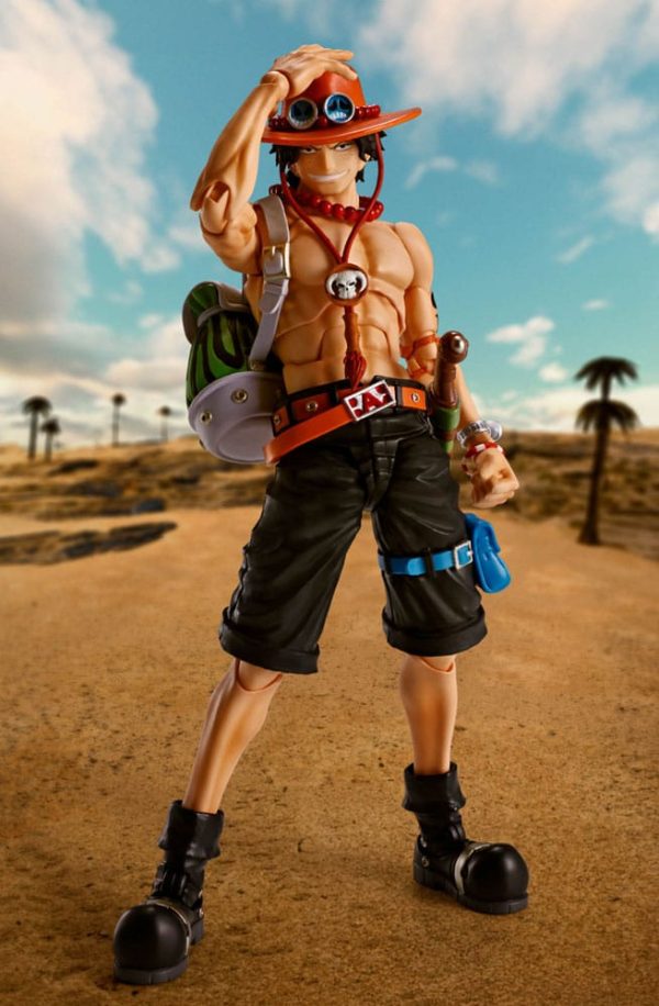 Figura One Piece S.h. Figuarts Portgas d ace -fire Fist- 15 CM