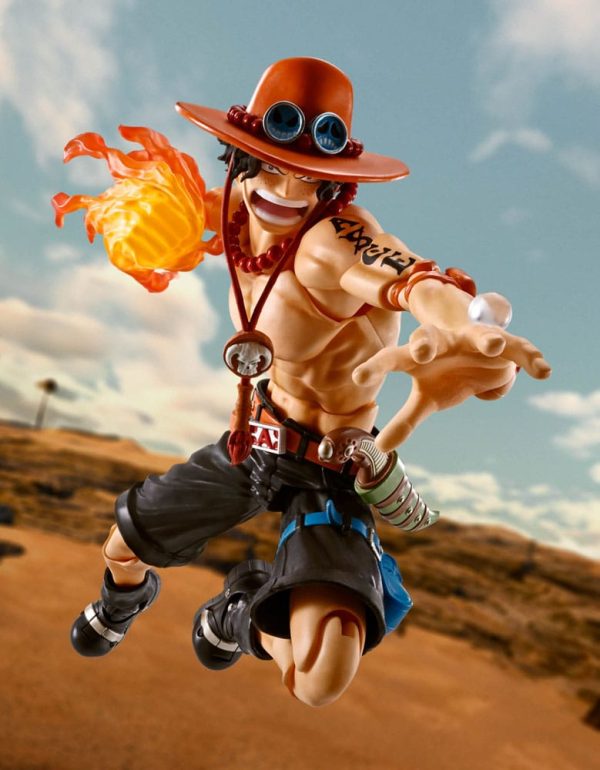 Figura One Piece S.h. Figuarts Portgas d ace -fire Fist- 15 CM - Imagen 3