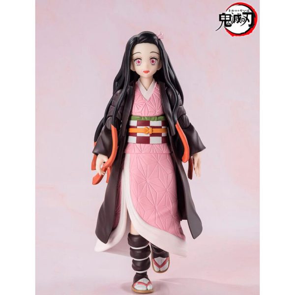 Figura S.H Figuarts Nezuko Kamado Demon Slayer Kimetsu no Yaiba 13cm - Imagen 4