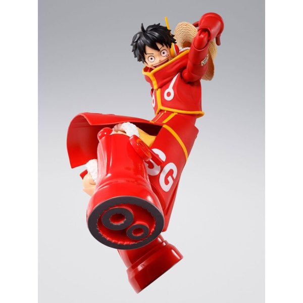 Figura S.H. Figuarts Monkey D Luffy Future Island Egghead One Piece 15cm - Imagen 2