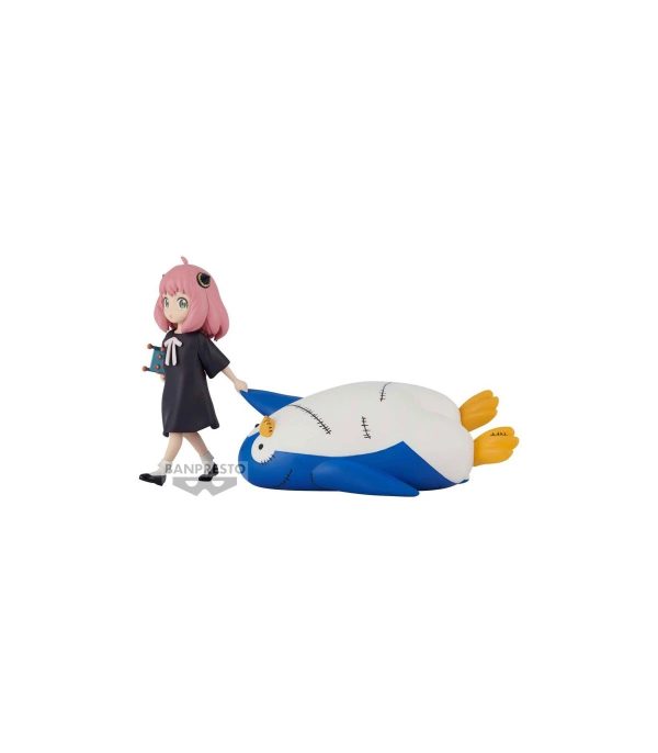 Figura Anya Forger & Penguin Break Time Spy x Family 12cm - Imagen 2
