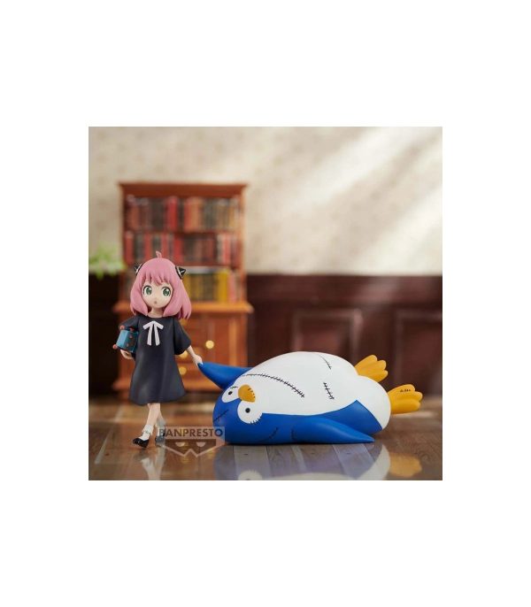 Figura Anya Forger & Penguin Break Time Spy x Family 12cm