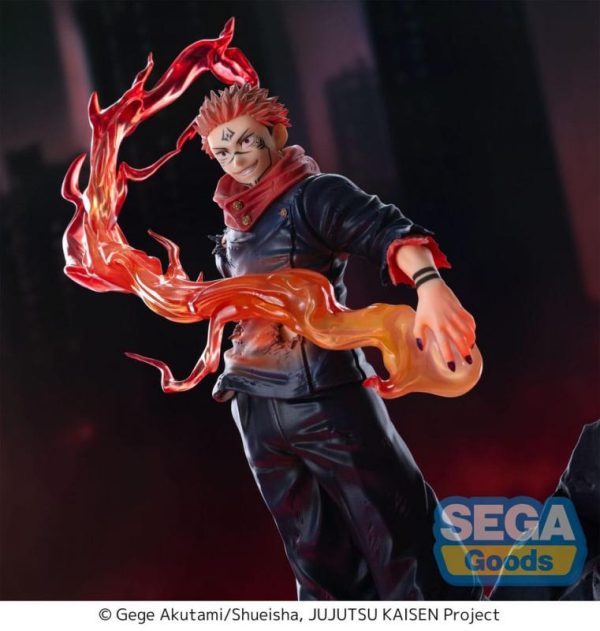 FIGURA SUKUNA FUGA JUJUTSU KAISEN LUMINASTA  23CM - Imagen 5