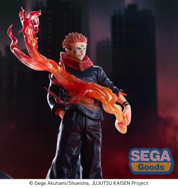 FIGURA SUKUNA FUGA JUJUTSU KAISEN LUMINASTA  23CM - Imagen 4