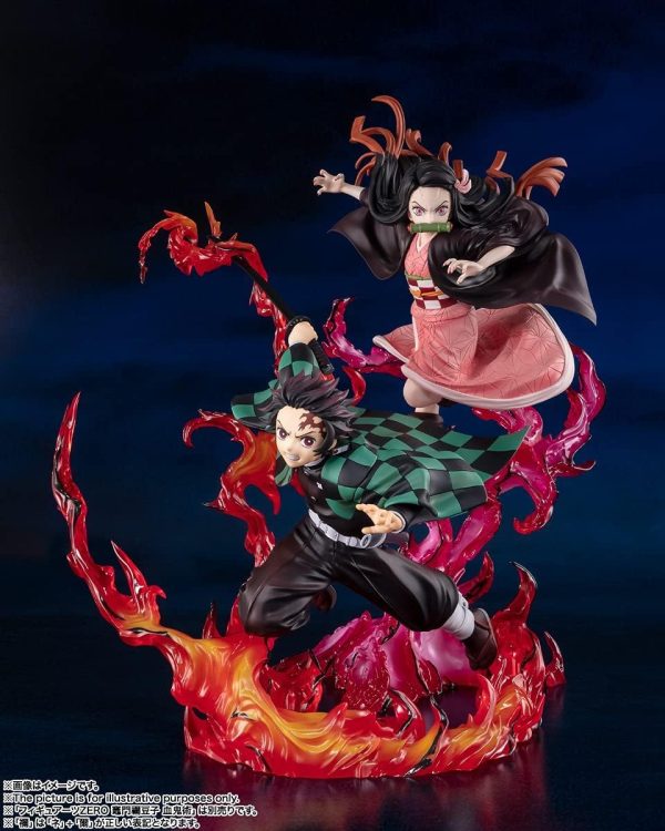 FIGURA TANJIRO KAMADO DEMON SLAYER KIMETSU NO YAIBA FIGUARTS ZERO - Imagen 6