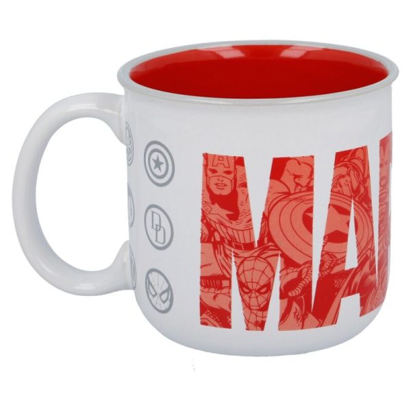 Taza de Desayuno Marvel en Caja Regalo: ¡El Regalo Perfecto para los Fans de los Superhéroes! - Imagen 2