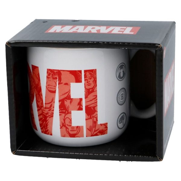 Taza de Desayuno Marvel en Caja Regalo: ¡El Regalo Perfecto para los Fans de los Superhéroes!