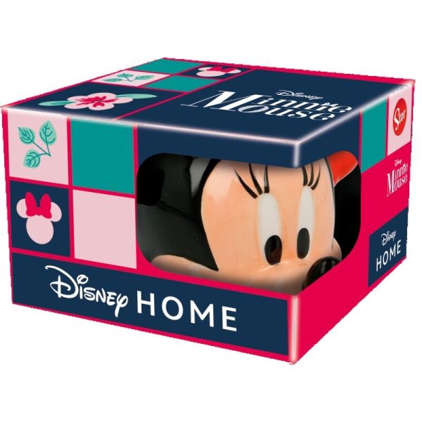 Taza 3D en caja regalo Cabeza Minnie 360 ml - Imagen 3