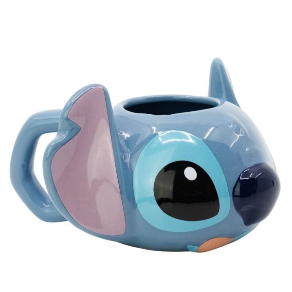 Taza 3D en caja regalo Cabeza Stitch 375 ml - Imagen 2