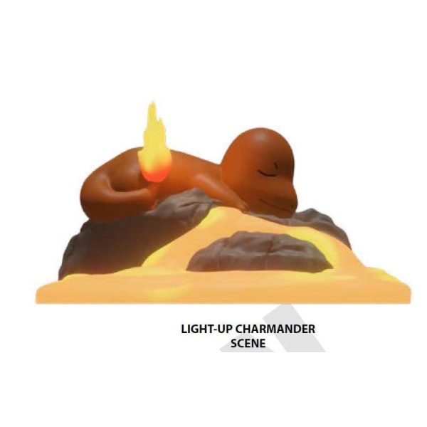 Lámpara de Charmander durmiendo de 22 cm - Producto inspirado en Pokémon - Imagen 4