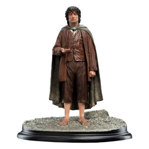 Estatua de Frodo Baggins, el Portador del Anillo, de El Señor de los Anillos en escala 1/6 y 24 cm de altura